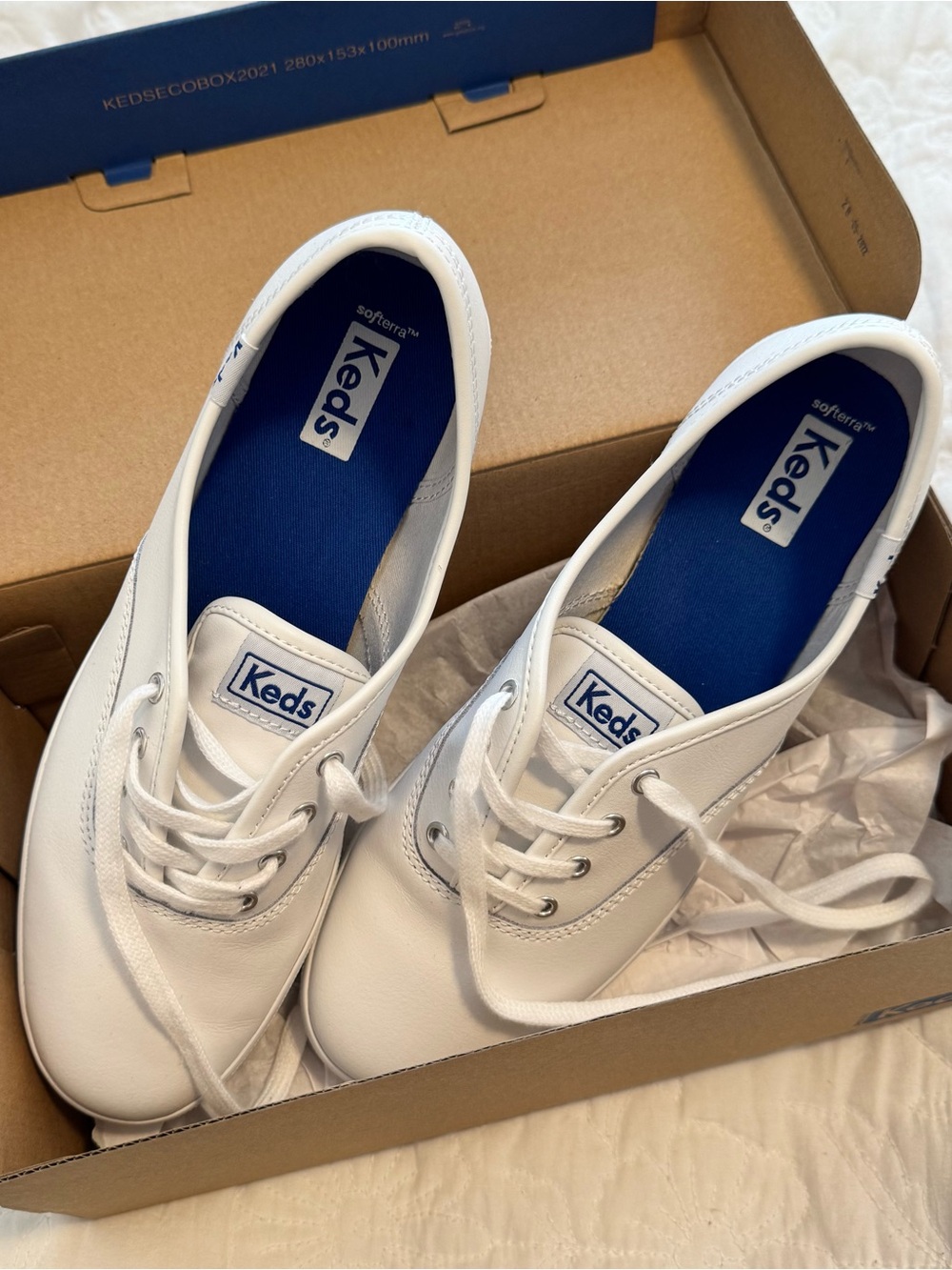 Keds Women’s Champion Leather Lace Up Sneaker
